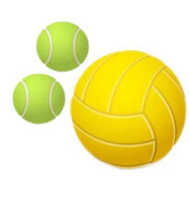 Поподания в мяч