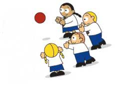 Активные игры с мячом